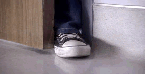 shoe in the door